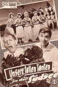 3460: Unsere tollen Tanten in der Südsee ( Rolf Olsen ) Gunther Philipp, Gus Backus, Udo Jürgens, Kurt Grosskurth, Wolfgang Jansen, Barbara Frey, Ruth Stephan, Guggi Löwinger, Chris Howland, Trude Herr, Al Fats Edwards, Toxi Fiegert, Ady Berber